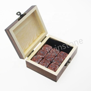 Top Selling <span class=keywords><strong>Amazon</strong></span> Handicrafts Barware Gifts Reusable Ice cubes in Customized Wooden Boxes - Product Image 4