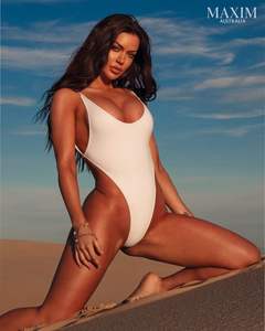 Женский купальник из блестящей ткани - Product Image 2