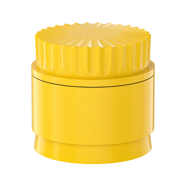 Vagrinders Manual Brilliant Cut Ceramic Grinder 3.0 Custom Logo Toothless Wholesale Metal Aluminum Tobacco Grinder