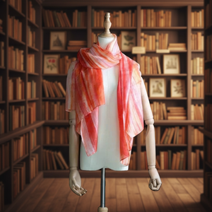 Écharpes en lin de style européen et américain traditionnel, couleur et taille personnalisables, fabriquées au Vietnam - Product Image 2