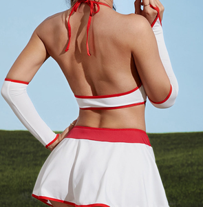 ชุดชั้นในสตรีเซ็กซี่กระโปรงพยาบาลชุดยูนิฟอร์มนางพยาบาลผ้าไหมนมใหม่2025 - Product Image 5