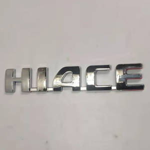 Hiace Van 2005-2018 Chrome logo Emblem Car Abs Stickers Quantum Minibus Marcas de <span class=keywords><strong>puerta</strong></span> trasera 75441-26280 - Product Image 3