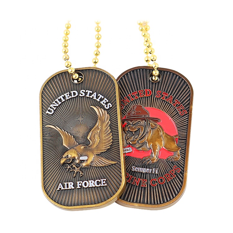 Индивидуальные Эмалированные ожерелья-цепочки для собак