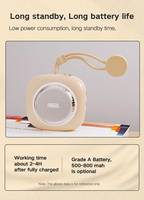 Enceinte Bluetooth murale rétro HF11 avec ventouses, prise en charge AUX, carte TF et radio FM, lumière RVB, enceinte sans fil