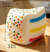 Jouets Squishy Géants Colorés en Forme de Gâteau, Vente Directe Usine, Jouets Anti-Stress à Rebond Lent/Rapide