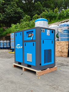 เครื่องอัดอากาศแบบสกรูแม่เหล็ก ZAKF IP23 7.5KW 10HP 380V/50HZ ระบายความร้อนด้วยอากาศ สำหรับอุตสาหกรรมสิ่งทอ 3 บาร์ ปรับความเร็วรอบได้ - Product Image 5