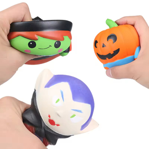 Jouet anti-stress en PU souple à montée lente de haute qualité pour Halloween, pour garçons et filles, unisexe - Product Image 1