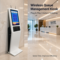 HAUMR Warteschlangen-Management-System Drahtloses QMS Automatisches Interaktives Terminal für Bankfilialen und Krankenhaus-Empfangstheken