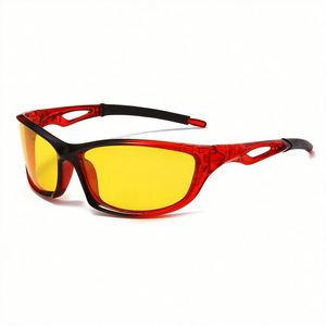 Lunettes de soleil sport rétro 2022 pour hommes et femmes, anti-éblouissement, polarisées, pour la conduite de nuit - Product Image 1