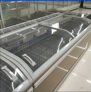 Le stockage commercial de supermarché a <span class=keywords><strong>combiné</strong></span> le <span class=keywords><strong>congélateur</strong></span> profond d'affichage d'île de porte en verre coulissante - Product Image 3