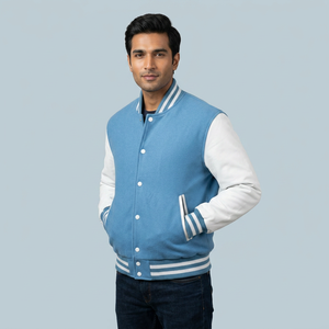 Meilleur produit : Veste universitaire, veste d'hiver, meilleur prix de gros, logo personnalisé, style tendance, veste universitaire confortable pour hommes - Product Image 1