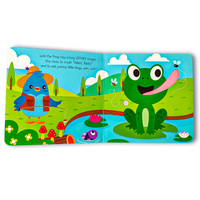 Custom Baby Touch and Feel Books the Cute Animal Musical Sound Book Fabricación Touch and Audio Book Printing