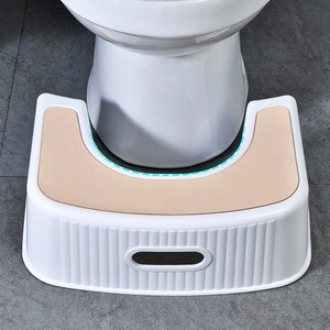 Tabouret de toilette antidérapant pour adultes et enfants, en matériau PP, lavable en machine - Product Image 4