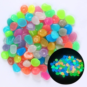 Galets polis lumineux phosphorescents en gros pour <span class=keywords><strong>la</strong></span> décoration de jardins et d'aquariums - Product Image 1