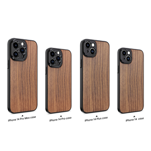 Fundas Personalizadas para Teléfono Móvil GiAi para iPhone 14/15 Pro Max, Nuevo Diseño de Patrón Espiral de Grano de Madera, Electrochapado, Lente para Teléfono Celular - Product Image 6