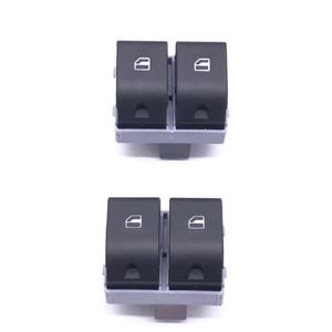 Interruttore alzacristalli a doppio pulsante, interruttore a 2 tasti per finestrino (OE: 6Q0959858) per <span class=keywords><strong>POLO</strong></span> - Product Image 4