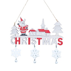 Adornos Navideños de Madera con Diseño de Santa Claus para 2024 y 2025, Regalos Festivos, Decoración del Hogar, Artículos para Fiestas - Product Image 1