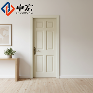 Porta Moderna in Acciaio Inox ZhuoHong per Interni/Esterni con Finiture Dorate, Isolamento Acustico, Colori e Dimensioni Personalizzabili - Product Image 6