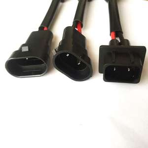 自動猫ライトワイヤーhar 9006にDeutsch DT Adaptersワイヤーハーネスと10センチメートル18AWG 2ピン自動車用コネクタ - Product Image 4