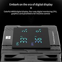 Refrigerador por aire para CPU Thermalright Peerless Assassin 120 Digital ARGB Negro con 6 tubos de calor