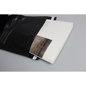 Bolsas de mensajería con cremallera PLA biodegradables gruesas impermeables personalizadas en varios colores - Product Image 4