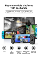 D6 manette de jeu sans fil extensible contrôleur de jeu Bluetooth poignée Pad pour téléphone Android manette de jeu Accessoires