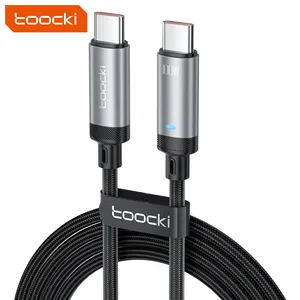Toocki 2023 new innovation PD100W Type -C fast charging data cable for phone
