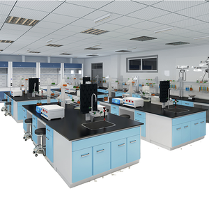 Banc de travail de laboratoire en métal résistant aux produits chimiques avec évier, qualité médicale, pour utilisation en laboratoire pharmaceutique et de recherche <span class=keywords><strong>CDC</strong></span> - Product Image 1
