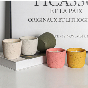 Lilin aromaterapi semen lilin kedelai beraroma tempat lilin rumah dalam ruangan wadah - Product Image 6