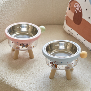 High-End Anti-Slip Pet Bowl - Stainless Steel <b>Cat</b> Dog <b>Feeder</b> Wholesale - Product Image 6