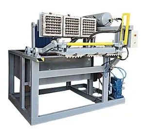 Machine de plateau d'oeufs de pate a papier 1000pcs / h