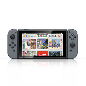 Film en verre trempé anti-lumière bleue haute définition OEM pour Nintendo Switch, protection d'écran de console de jeu à couverture complète, anti-chute - Product Image 1