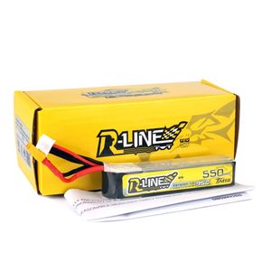 Batería Recargable LiPo Tattu R-Line 1.0, 550mAh, 95C, 2S 3S1P, 7.4V 11.1V, Conector XT30, para Drones de Carreras FPV RC, Quadcopter - Product Image 6