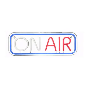 On Air Neon Signs LED Studio Live Decorative Lights For influencers Podcasts live streams