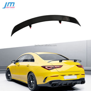 Becquet noir brillant ABS flambant neuf, aileron de coffre arrière pour Mercedes Benz W118, C118, CLA35, CLA180, CLA200, CLA250, CLA45, <span class=keywords><strong>AMG</strong></span> <span class=keywords><strong>Line</strong></span>, Style GT de <span class=keywords><strong>2019</strong></span> à 2024 - Product Image 1