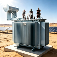 Transformateur de distribution triphasé immergé dans l'huile CE EAC ISO UL S11 160KVA 50/60Hz 6.3kV 10kV