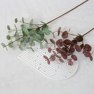 Feuilles d'eucalyptus artificielles Flower Delight, 75 cm, PVC souple, effet 3D tactile, fleur décorative pour la maison, accessoires de mariage - Product Image 4