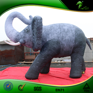 Mascotte gonflable géante en forme d'éléphant personnalisée Hongyi pour la décoration d'événements - Product Image 1