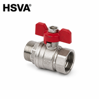 Vanne à boisseau sphérique en acier inoxydable avec poignée papillon, filetage mâle/femelle PN16 1/2"-2", OEM pour l'eau, l'huile et le gaz