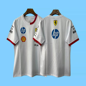 Traje de Carreras F1 Ferrariii, Ropa Deportiva de Alta Calidad, Jersey Deportivo al Estilo de Leclerc, Traje de Carreras Ferrariii - Product Image 3