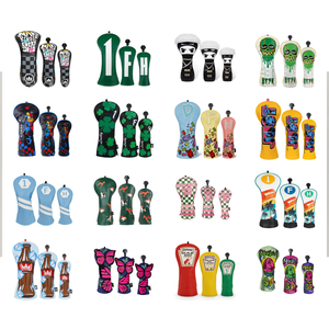 <span class=keywords><strong>Housse</strong></span> de tête de club de golf en cuir PU personnalisée de haute qualité <span class=keywords><strong>1</strong></span> 3 5 bois driver <span class=keywords><strong>housse</strong></span> de tête de club de golf premium - Product Image 6