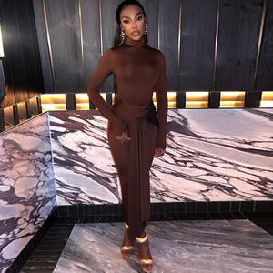 Vestido de Fiesta Elegante para Mujer, Vestido Largo Sexy con Cuello Alto y Lazo para Graduación - Product Image 3