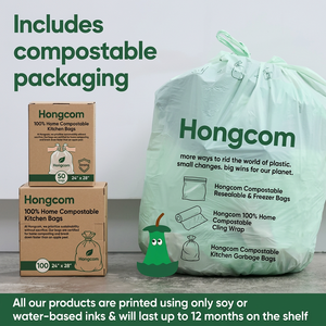 Bolsa de basura manejable PLA modelo más vendido 2025 para bolsas de basura biodegradables de residuos domésticos - Product Image 4