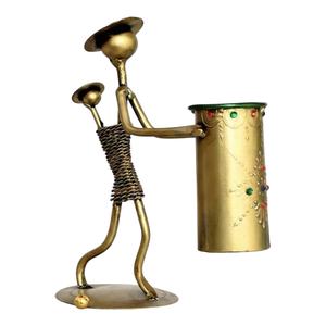 Lindo Portalápices de Aluminio con Diseño de Bebé para Decoración de Oficina, Ligero y Moderno, que Mejora la Estética del Escritorio - Product Image 3