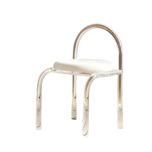 Kursi ruang tamu transparan akrilik, desain furnitur elegan gaya Ins - Product Image 2