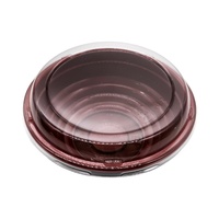 Emballages alimentaires ronds jetables en plastique pour ramen avec couvercle, personnalisables avec logo, compatibles micro-ondes