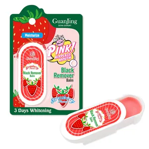 3 Days Whitening Skin Moistourizer Pink Nipples & Mouth Strawberry Lightening Black Remover Balm Cream