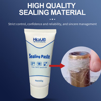 Scellant pour filetage Chanvre Lin 65g Pâte +20g Chanvre pour l'étanchéité des raccords de tuyauterie