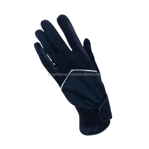 Guante de golf para zurdos SCS071 Premium con cuero genuino Cabretta y malla transpirable, lo que garantiza un agarre superior y mayor comodidad. - Product Image 2