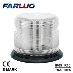 12V 48V <span class=keywords><strong>ECCO</strong></span> 6500 serie Tubo de xenón estroboscópico intermitente baliza luz minería camiones pesados lámpara de advertencia base de aluminio SAE - Product Image 1